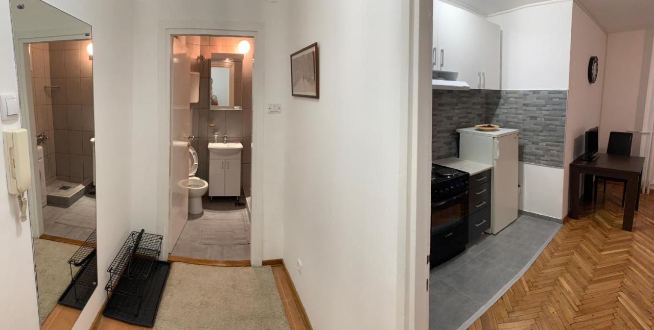 Apartman Pionir Belgrado Buitenkant foto